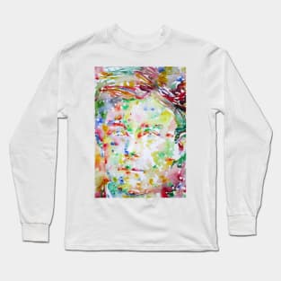 ARTHUR RIMBAUD watercolor portrait .1 Long Sleeve T-Shirt